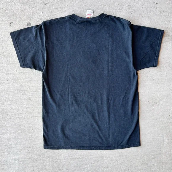 Vintage Y2K Black and Orange Halloween Tshirt (L) - Picture 2 of 4